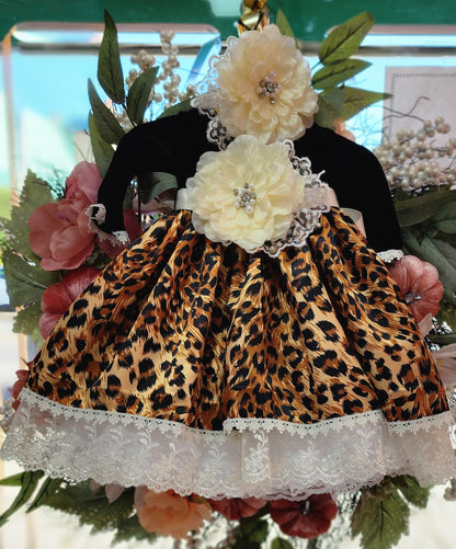 Jennifer leopard baby dress