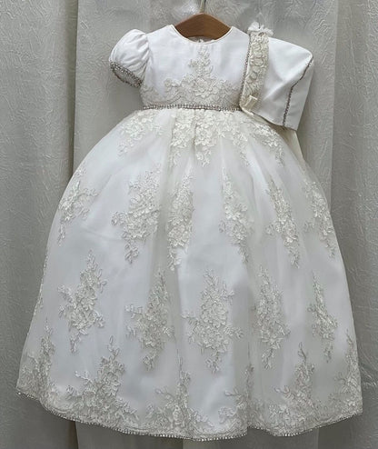 Jennifer Special Baby Christening Gown | Baptism | La Bavetta | NYC