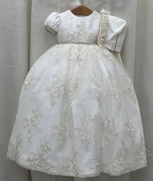 Jennifer Special Baby Christening Gown | Baptism | La Bavetta | NYC