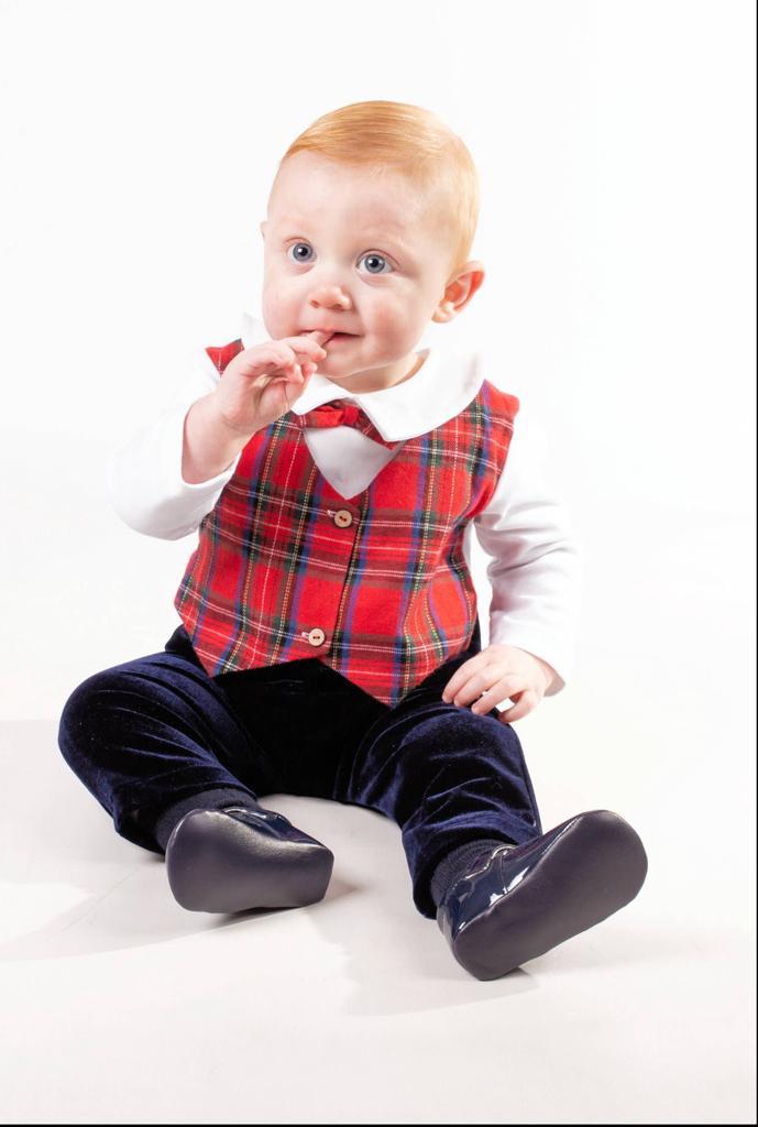 Boys Plaid Vest Outfit | Holiday season | La Bavetta | New York