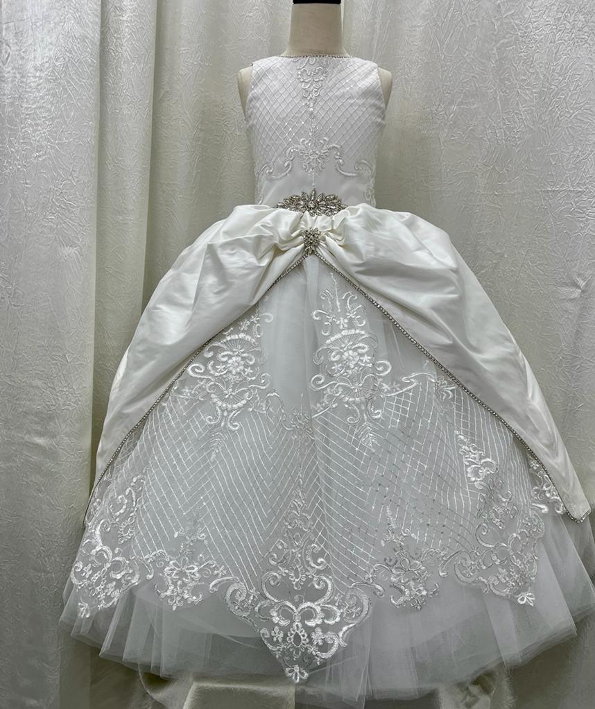 Emily Communion Dress by Piccolo Bacio | La Bavetta | New York City