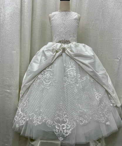 Emily Communion Dress by Piccolo Bacio | La Bavetta | New York City