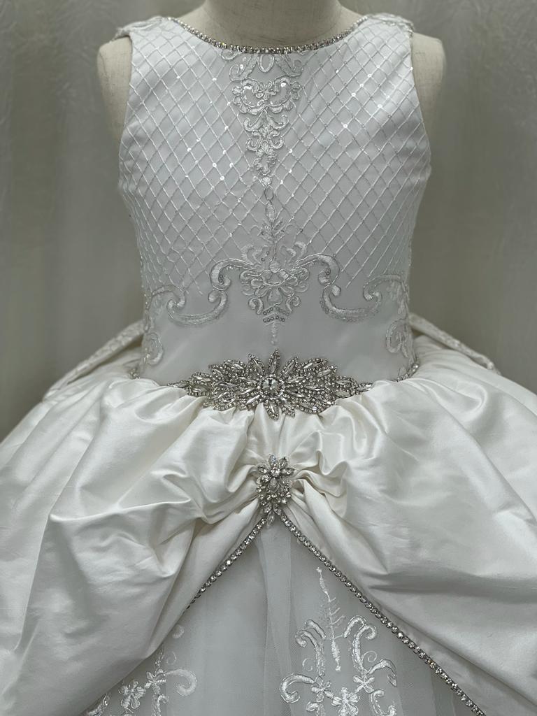 Emily Communion Dress by Piccolo Bacio | La Bavetta | New York City
