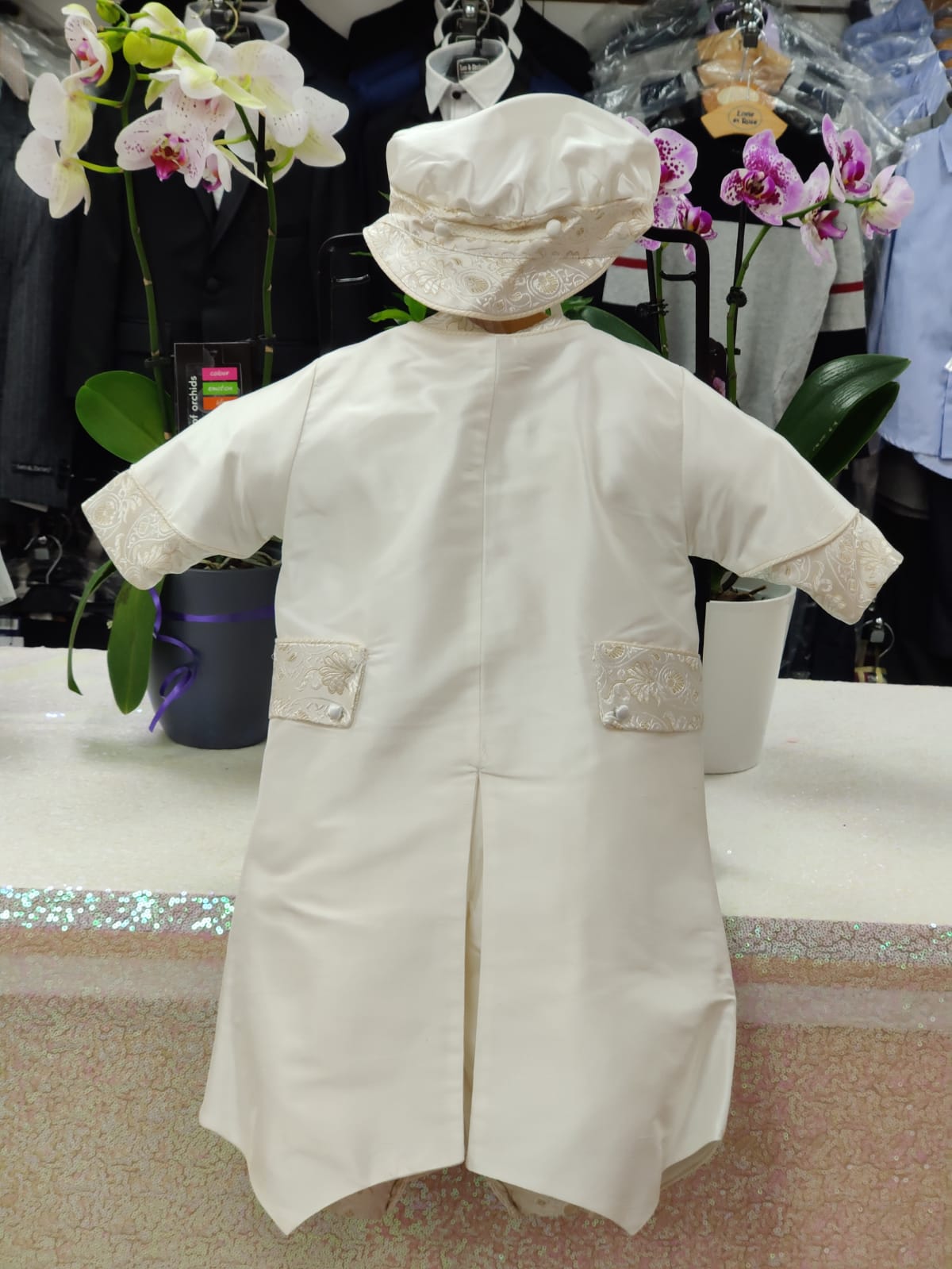 Nunziato Gold Brocade outfit | La Bavetta | New York