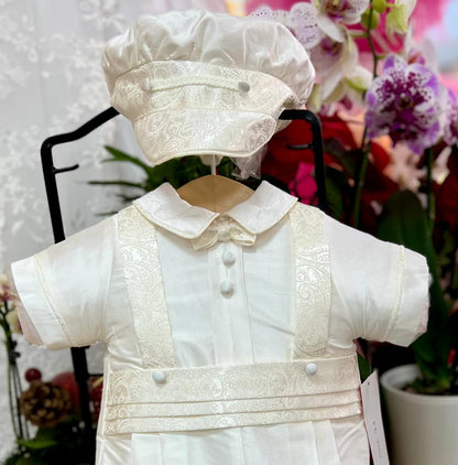 Renzo Boys Christening Outfit | La Bavetta Children's Boutique | NYC