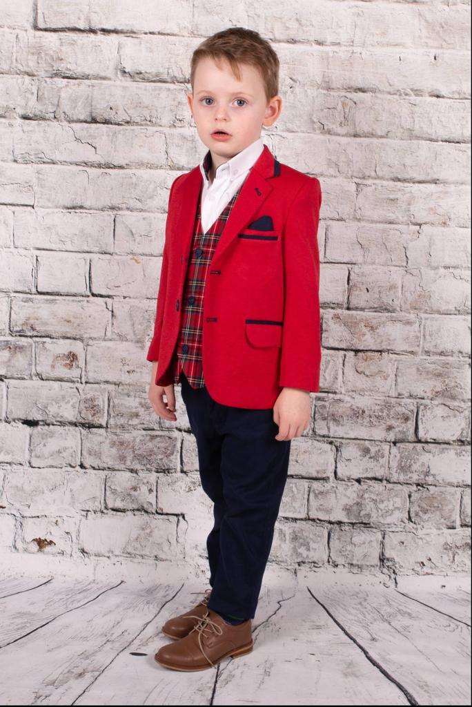 Boys Oliver Suit 6Pcs Set | Holiday season | La Bavetta | New York