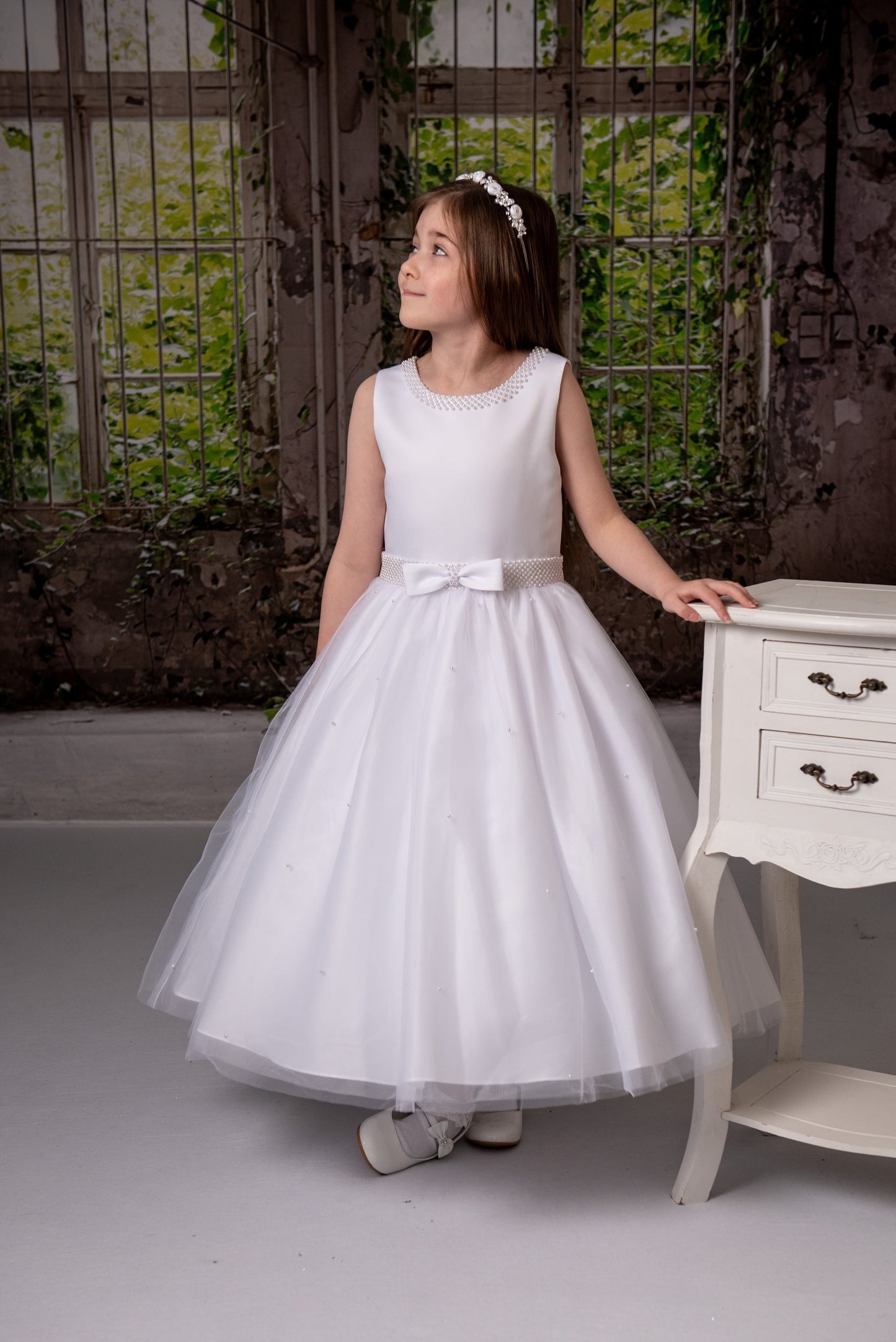 White Communion Dress | First Holy Eucharist | La Bavetta | New York